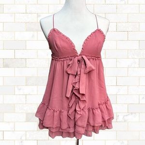 Victoria’s Secret Blush Babydoll Top